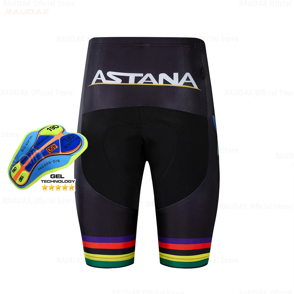 Мужские велосипедные шорты 2020 Pro Team Astana велосипедная одежда Ropa Ciclismo Mtb горный
