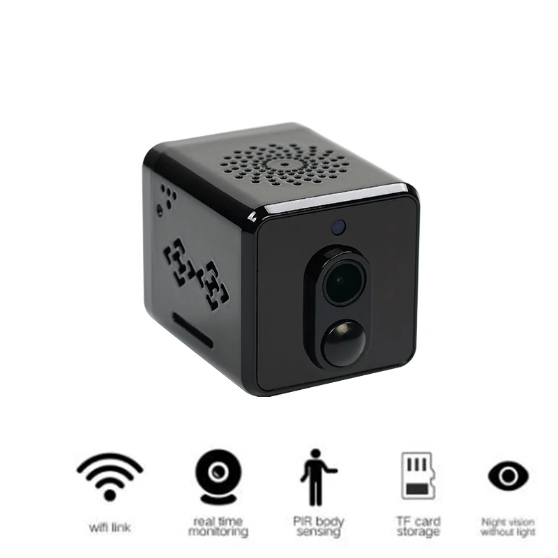

Video Surveillance Ip Camera Wifi Wireless Mini 1080p HD Motion Detection Long Standby Home Security Camera IR Night Vision Cam