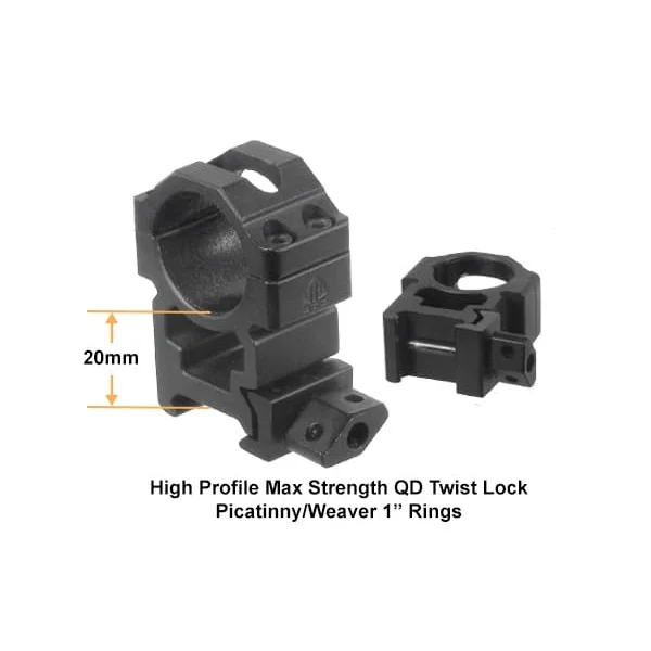 Оптический прицел Leapers UTG 3 9X50 1" Hunter Scope AO 36 color Mil dot QD Rings SCP U395AOIEWQ|Оптические