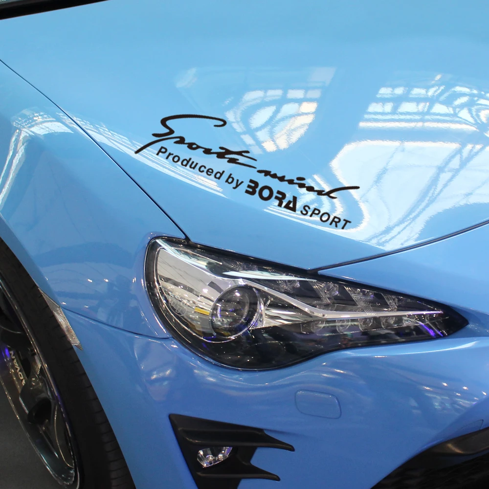 

1pc Car Sports Decal Sticker Styling Auto Lamp Eyebrow Decoration For bora mk4 2009 2000 2001 accessories