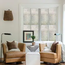 Mosaic Design Window Sticker 3D Laser Multi-SIze Privacy Protection Sun-Blocking Home Decoration Water-Proof For Home Office