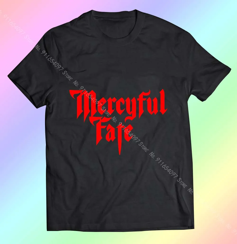 Mercyful Fate тяжелый металлический ремешок Большие футболки футбольные майки