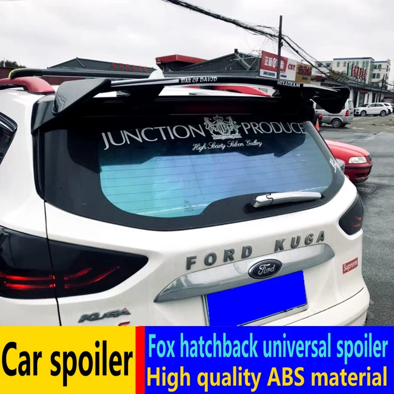 Для Ford Focus Хэтчбек универсальный спойлер Binzhi Outlander RAV4 Fit Wing Tiger Alto Swift внедорожник модифицированный задний спойлер