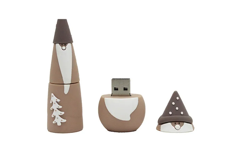 JASTER usb2.0 Рождественская елка usb флеш-накопитель 4 ГБ 8 ГБ 16 ГБ 32 ГБ usb флеш-накопитель Флешка Рождественский подарок другу
