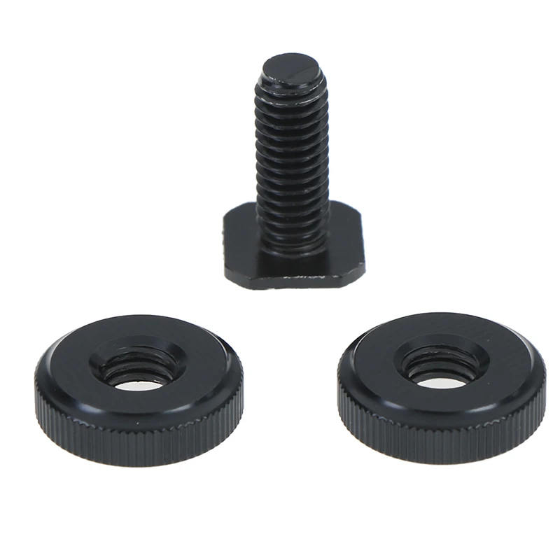 Tripod mount screw 1Pc 1/4" 3/8" inch with double layer to flash hot shoe adapter