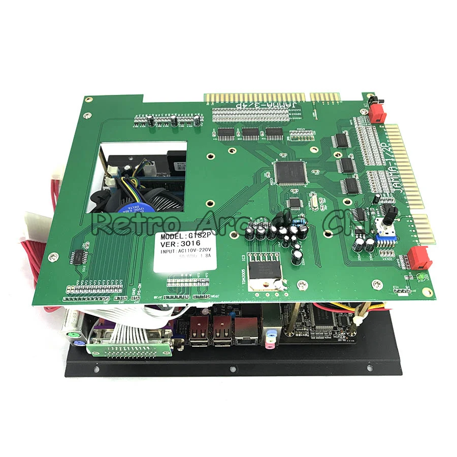 Новая версия игры King multi classic jamma Game Arcade PCB 2100 в 1 Материнская плата с блоком питания ATX