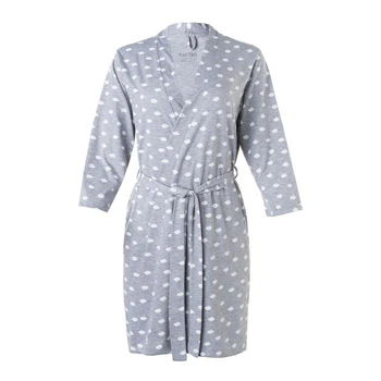 

Dressing gown for women KAFTAN "Clouds", gray, size 44-46 5092435