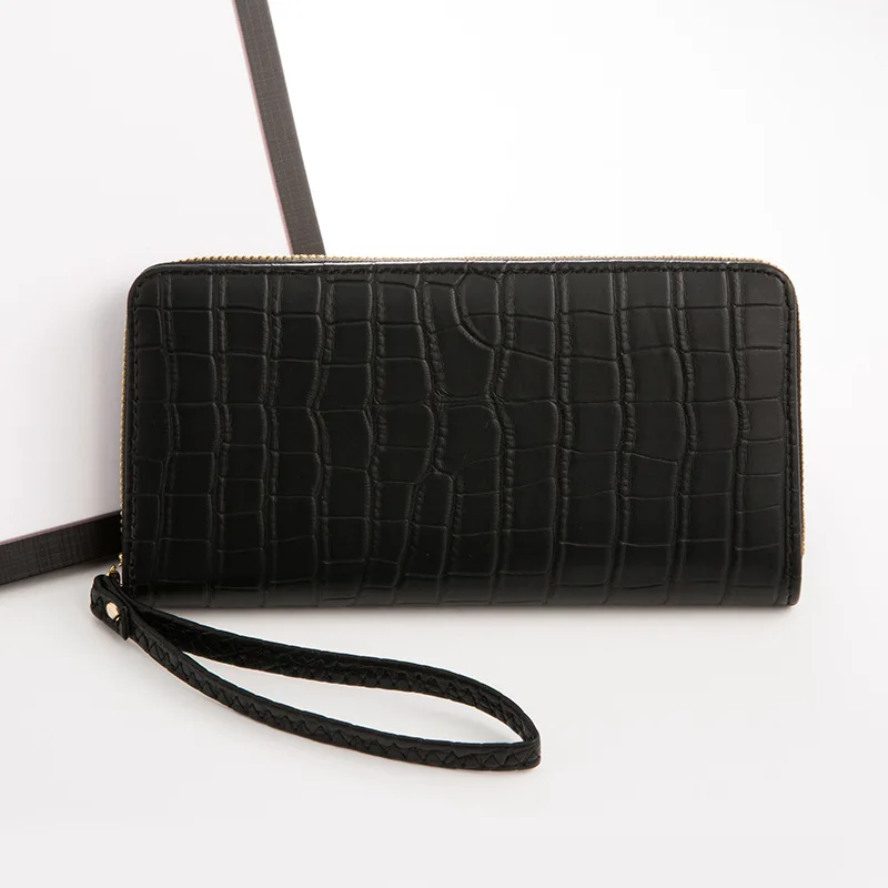 Nili Lotan Le Catherine Embossed Croc Wallet