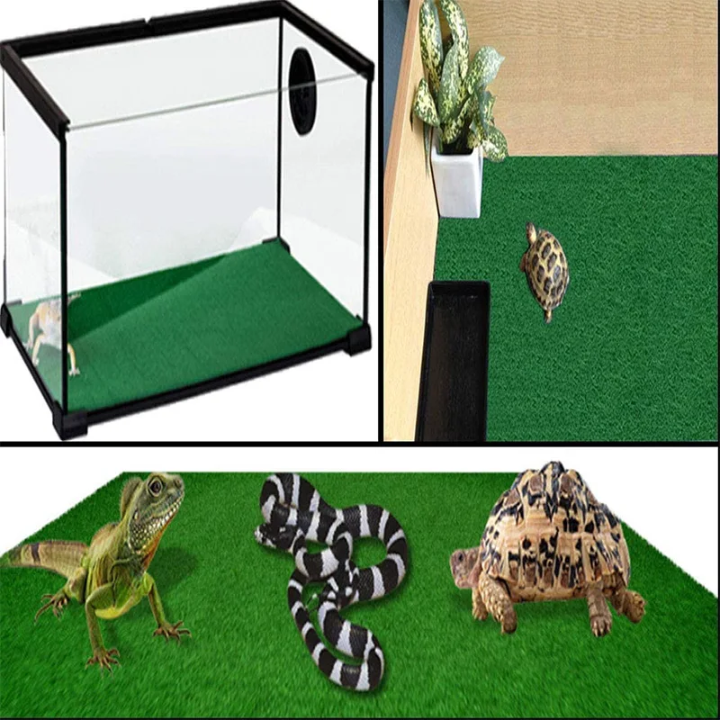 Waterproof Reptile Cushion Cage Mat Water-absorbing And Moisturizing Landscaping Pad For Terrarium Climbing Cylinder Tortoise