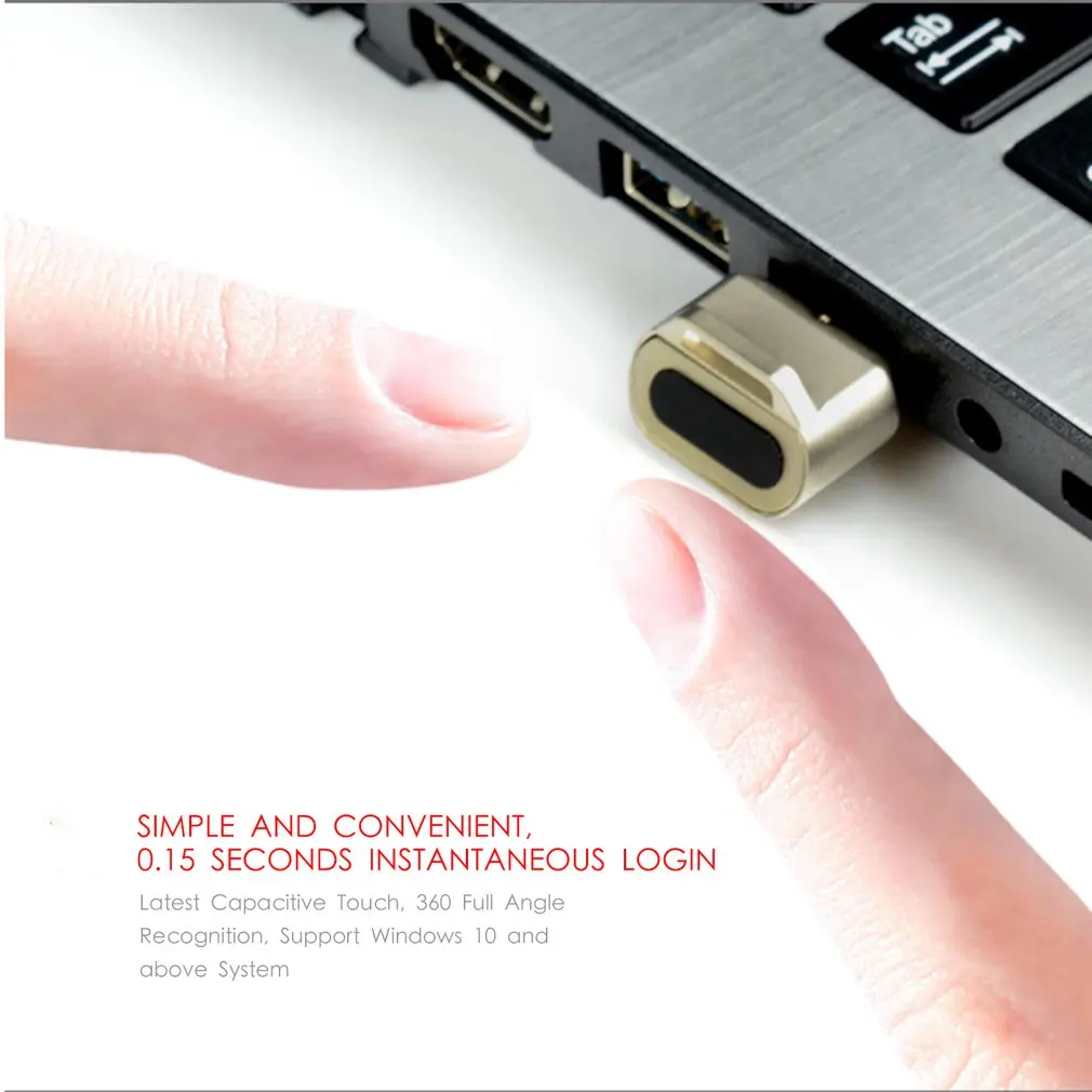 Безопасный ПК ноутбук USB считыватель отпечатков пальцев Блокировка пароль для Windows ПК Ноутбуки блокировка отпечатков пальцев дропшиппинг