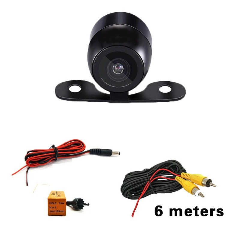 Reverse Camera Front Rearview Car Night Vision With Built in Distance