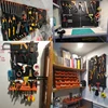 Wall-Mounted Hardware tool Hanging board Parts Storage box Garage Workshop Storage rack Screw wrench classification case ► Photo 2/6