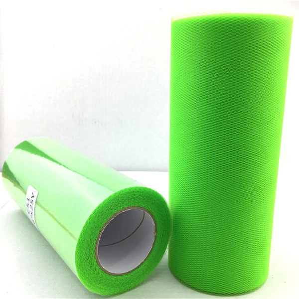 bright green Фатиновая юбка-пачка 25 ярдов 15 см для вечеринки в честь рождения ребенка свадебная отделка органзы DIY юбка-пачка товары для дня рождения - Цвет: bright green