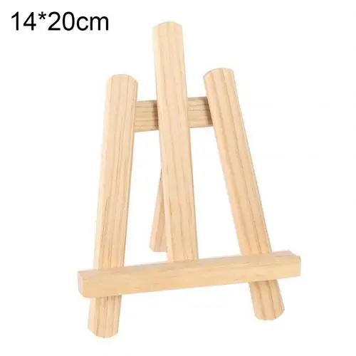 Wood Color 14 20cm Деревянная регулируемая картина чертеж стенда станковая рамка художника штатив дисплей полка - Цвет: Wood Color 14 20cm