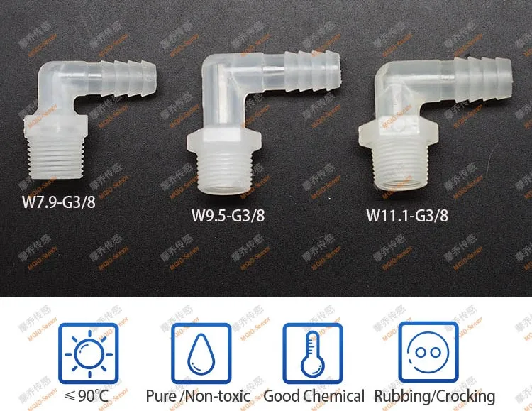 MJ-W11.1-G3/8(10 шт) Локоть Мужской ниппель разъем