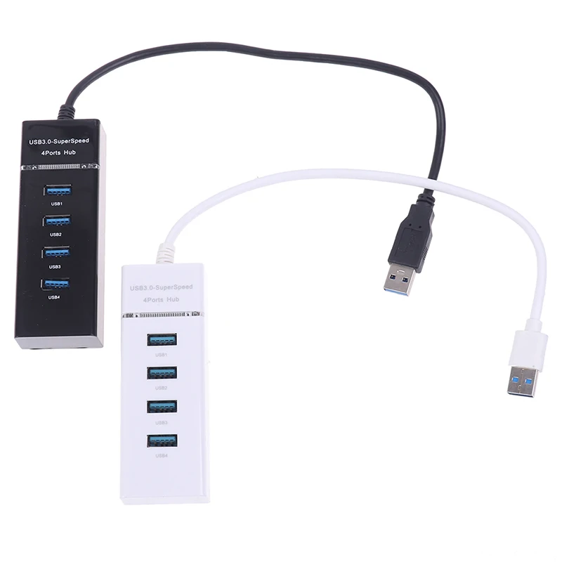 

1Pcs High Quality 4 Port USB 3.0 2.0 Hub Multi Usb Port Splitter 3 Hub For Laptop PC Computer