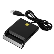 Usb sim leitor de cartão inteligente para cartão de banco ic/id sd emv tf mmc cardreaders USB-CCID iso 7816 para windows 7 8 10 linux os