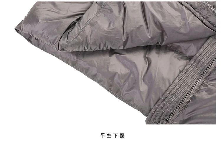 Зимняя Новая высококачественная Женская модная длинная пуховая куртка с капюшоном Женская качественная теплая куртка на утином пуху Женская