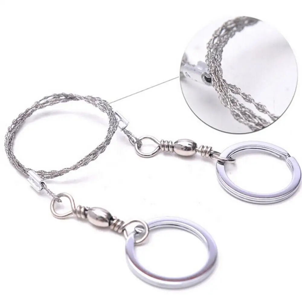 

Portable Emergency Survival Camping Hiking Hunting Climbing Gear Stainless Steel Wire Saw