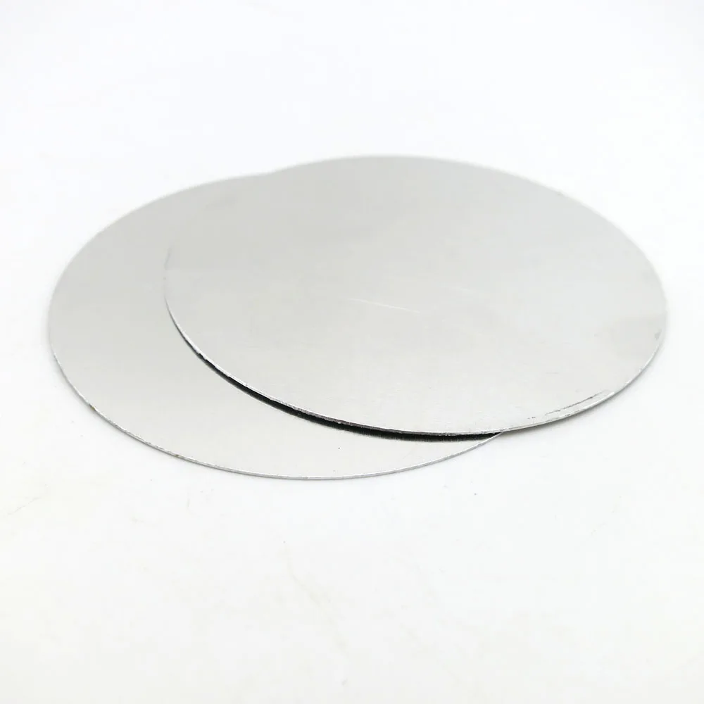 

58mm round aluminum sheet Round aluminum plate Pure aluminum sheet Model assembling sheet DIY handmade aluminum sheet