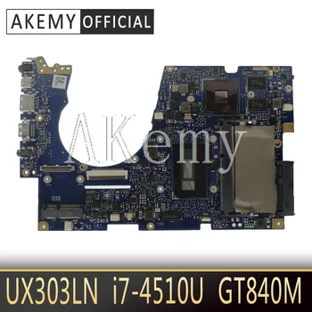 

UX303LN Motherboard I7-4510U GT840M For ASUS Chromebook UX303LB UX303LN UX303L UX303 Laptop motherboard UX303LN Mainboard