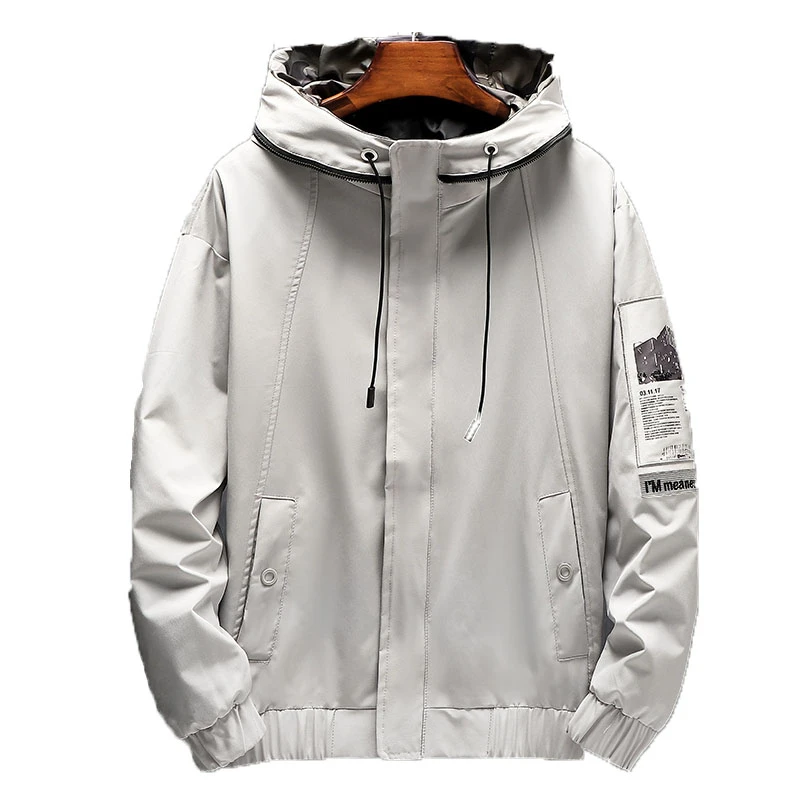 Купить KKSKY Толстовка пальто мужская бейсбольная куртка 2020 мода Slim Fit с капюшоном | Мужские куртки (1005001370260566)