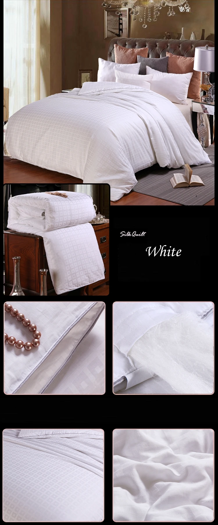 Качественное изысканное шелковое одеяло изготовленное на заказ шелковое одеяло ручной работы сетка узор хлопок ткань 4 цвета шелковые одеяла