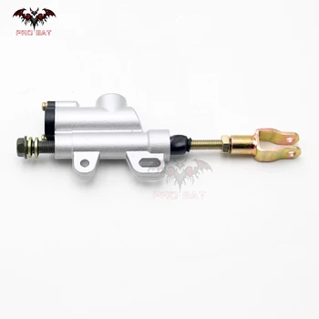 

Pit Dirt Bike Rear Hydraulic Brake Master Cylinder 110cc 125cc Motorcycle ATV silvery PRO BAT New
