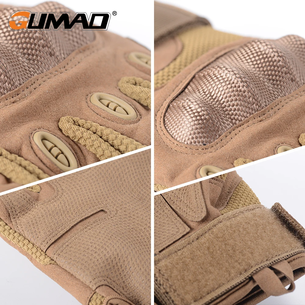 Страйкбол перчатки для скалолазанья тактические Военная армия полный палец
