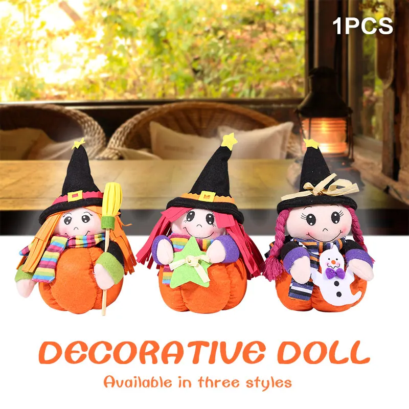 

Gift Other Halloween Office Festival Decor Chidren Color Star Witch Window Show Desktop Toy Ornament