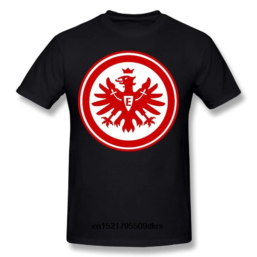 Мужская футболка Eintracht Frankfurt топы с круглым вырезом (SizeS-6XL) новинка для мужчин |