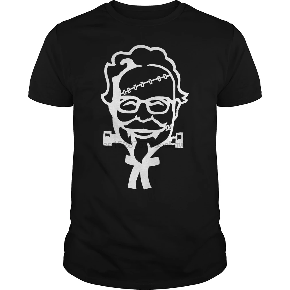 Мужская футболка Kentucky Frankenstein белая крутая с принтом Футболки | одежда