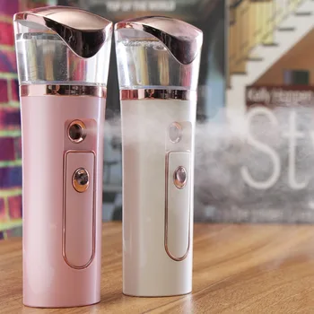 

Portable Face Spray Bottle Ultrasonic Nano Facial Mister Steamer Face Sprayer Cold Beauty Hydrating Skin Care Tools