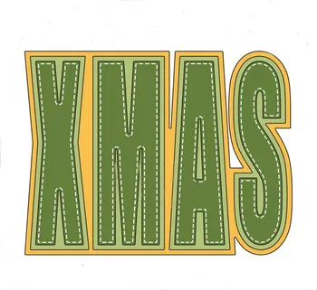 

Metal Cutting Dies cut die Christmas XMAS Scrapbook paper craft knife mould blade punch stencils dies