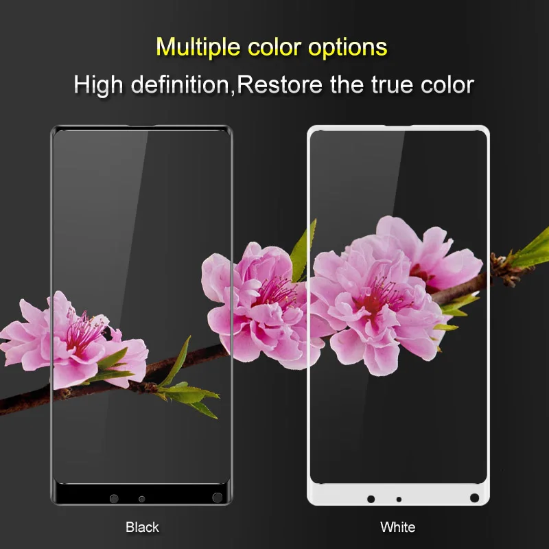 Защитная пленка IMAK Для Xiaomi Mi MIX2 3D изогнутый Полноэкранный протектор из