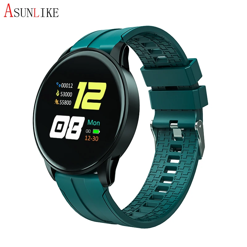 

2020 new smart watch real-time weather forecast activity tracker heart rate monitor sports ladies smartwatch men For Android IOS