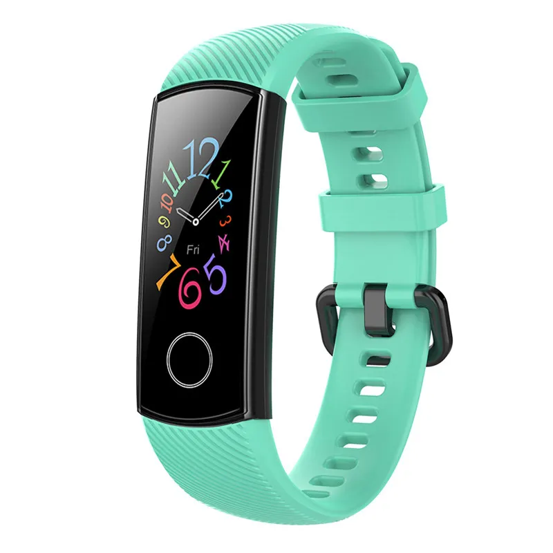 Ремешок OLLIVAN для Huawei Honor Band 5 силиконовый мягкий ТПУ ремешок на запястье браслет