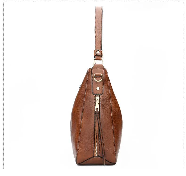 Сумка из натуральной яловой кожи, женская сумка из мягкой кожи, вместительная водонепроницаемая сумка для покупок, роскошная сумка, женская сумка C1240