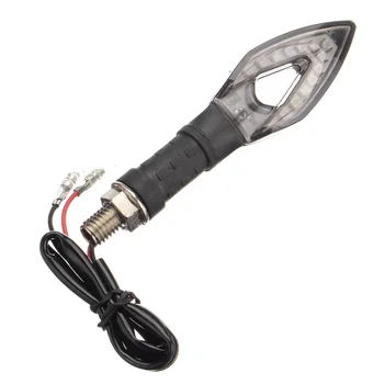 

2pcs 12v Motorcycle Turn Signal Lights LED Turn Signals For Motorcycle Tail Flasher Indicator Waterproof Durable