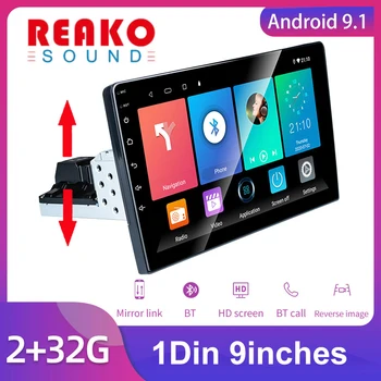 

1Din 2G add 32G Car Radio 9" GPS Android 9.1 Car Multimedia Player for Volkswagen Nissan Kia Toyota Skoda Car Stereo