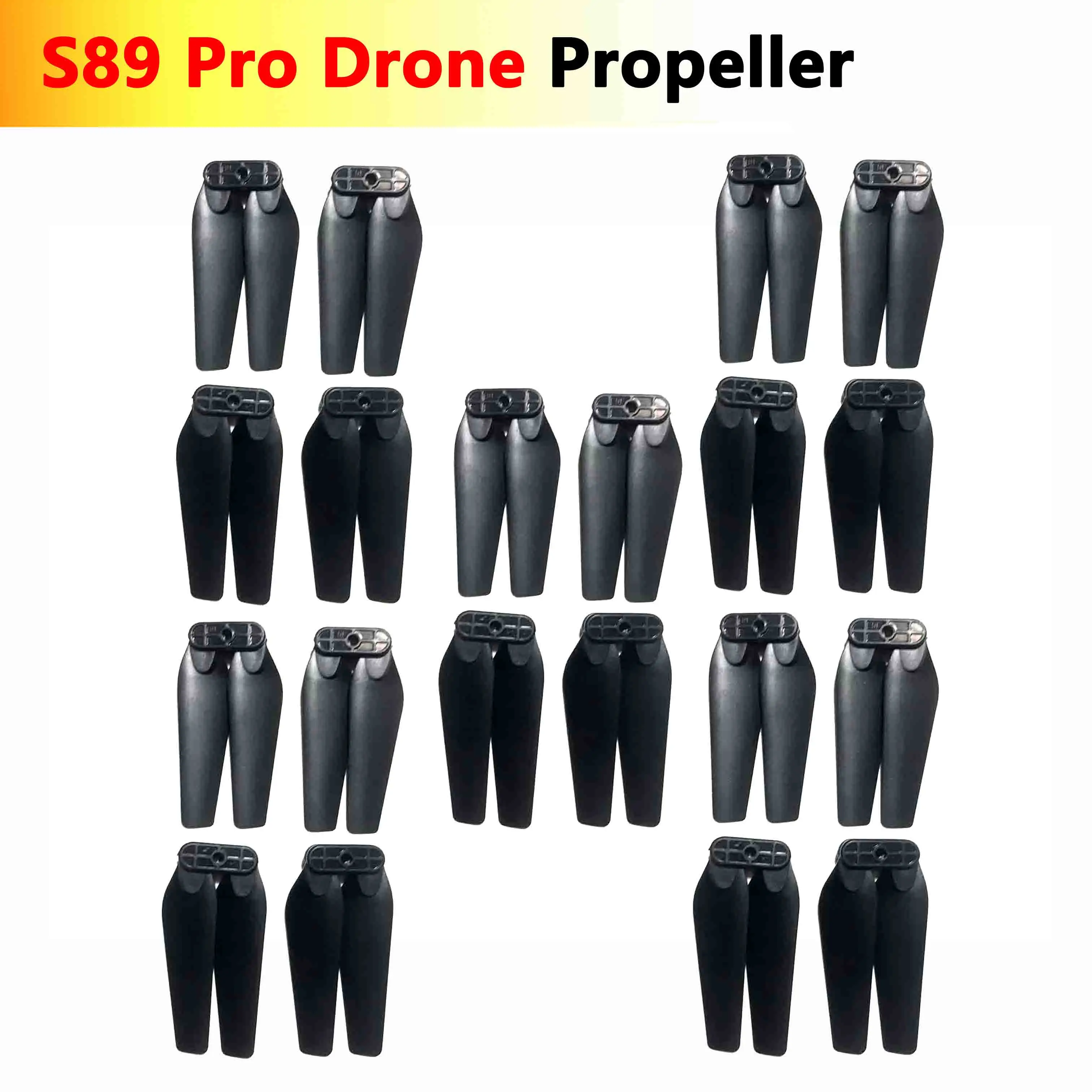 

20PCS/Lot S89 Pro Drone Wifi Quadcopter Main Blade Propeller Props Spare Part S89PRO Helicopter Wing Accessory