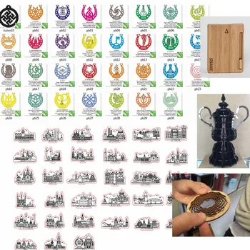 

123 Badges trinkets magnets coins design vector design drawing files for CNC laser cutting files