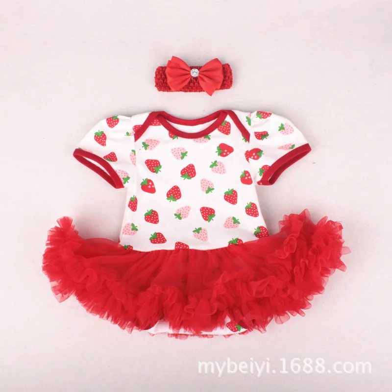 

2019 New Style Wholesale 0-2 Years Old Baby BABY'S Gown Crawling Clothes bao pi qun AliExpress Wish Hot Selling