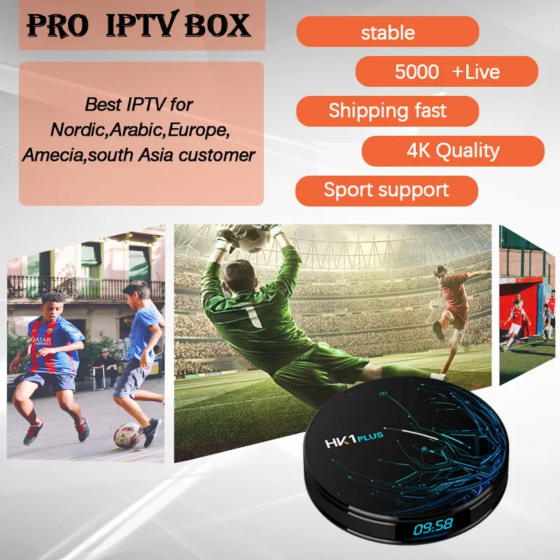 HK1 Plus Android 8,1 tv Box BT 4,0 4G/64G Amlogic S905X2 четырехъядерный двойной Wifi телеприставка+ Северный, скандинавский тюнер для просмотра телеканалов Нидерландов