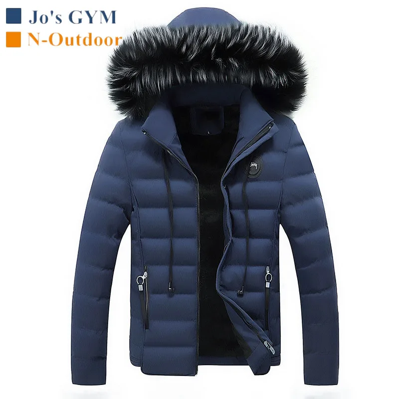 

New Outdoor Warm Winter Thick Detachable Hood Softshell Jacket Men Leisur Comfortable Coat Cold Resistance Windproof Waterproof