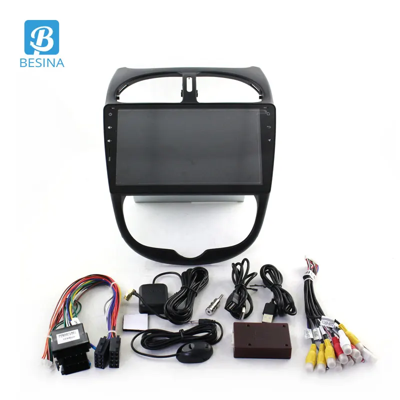 Perfect Besina Android 9.0 Car DVD Player For Peugeot 206 2002 2003 2004 2005 2006 2007 2008 Multimedia GPS Navigation Stereo WIFI Octa Cores 4GB RAM 64GB ROM 1 Din Car Radio 4 Perfect Besina Android 9.0 Car DVD Player For Peugeot 206 2002 2003 2004 2005 2006 2007 2008 Multimedia GPS Navigation Stereo WIFI Octa Cores 4GB RAM 64GB ROM 1 Din Car Radio 4