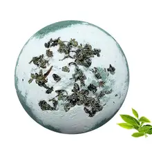 Яркий гламурный органический соль для ванны зеленый чай глубокая морская ВАННА СОЛЬ тело эфирное масло мяч для ванной натуральные пузыри для ванны бомбы мяч Горячий