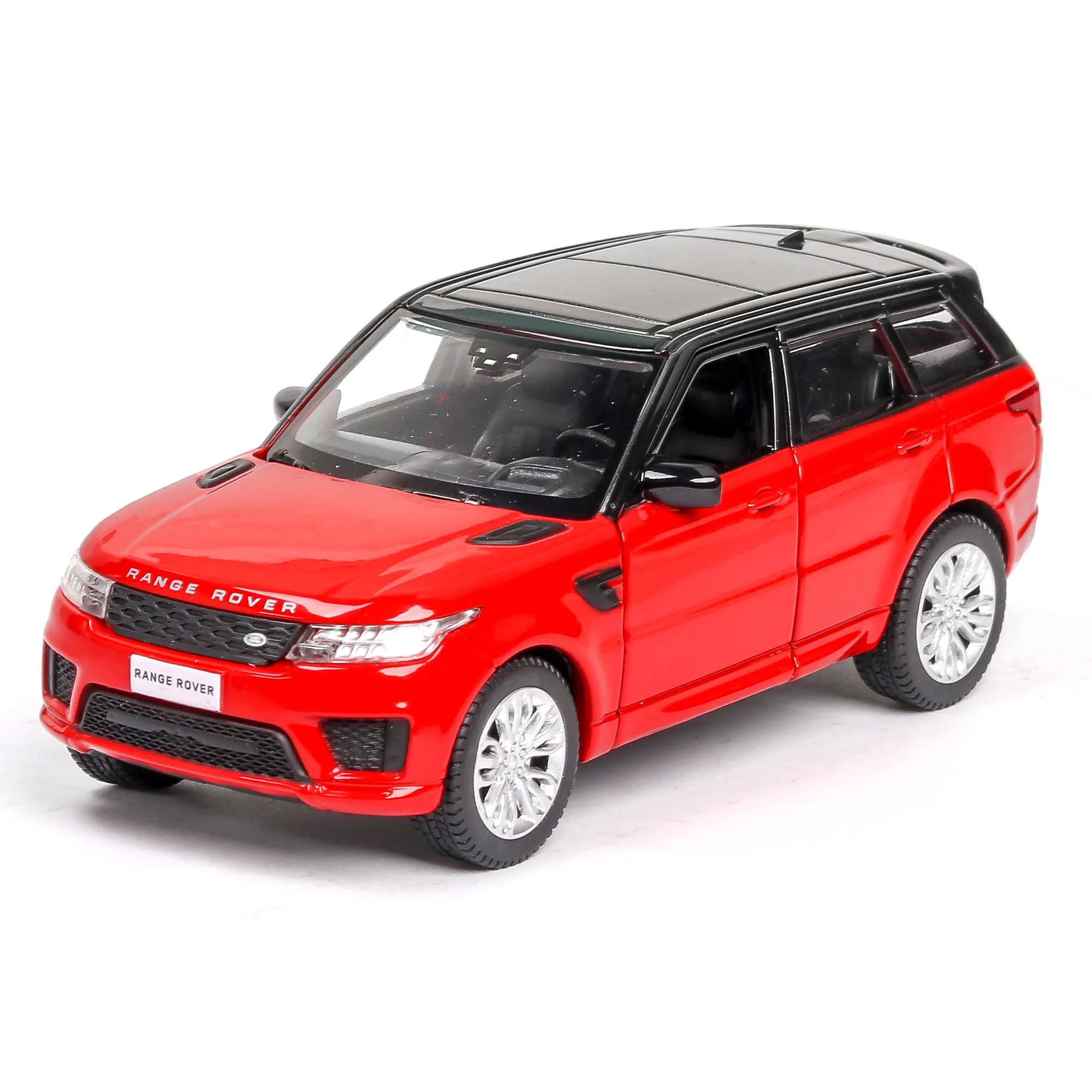 1:36 Diecast Mini Alloy Car Model Lands Rover Range Rover Metal Toy Car Wheels Simulation Pull Back Car Collection Kids Gift #ZW