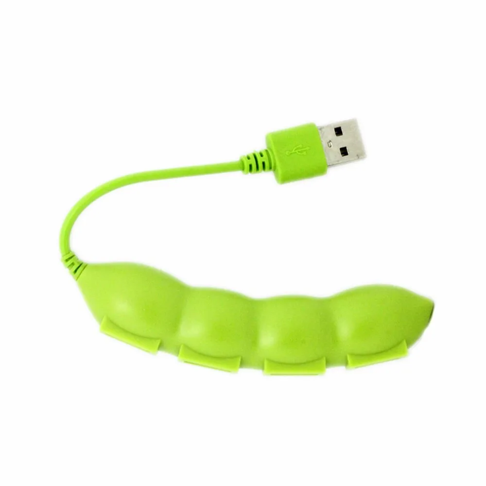 Высокая Скорость 4-Порты и разъёмы USB 2,0 концентратор для настольных ПК ноутбука Портативный фруктовым дизайном