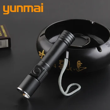 

XM-L T6 Sport Light Flashlight Torch Outdoor Led Bulbs Rechargeable 16850 Battery Litwod Strong Magnetic Hard tail